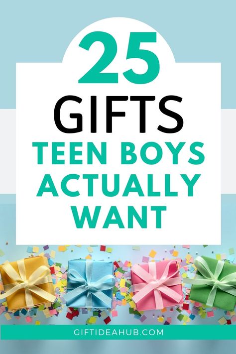 Finding a gift for a 14-year-old teenage boy can be so hard! We have selected the best must-have items on every teenage boys' Christmas or Birthday wish list. Check out this teen boy gift guide! Christmas gift ideas for teenagers | Best gifts for teen boys | What to get a 14-year-old for Christmas | Birthday gift guide for teen boys. Christmas Presents For Teens, Christmas Ideas For Teens, 13th Birthday Boys, Birthday Presents For Boys, Boy 16th Birthday, Christmas Gifts For Teenagers, Teenager Boys