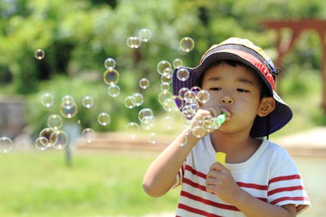 Celebrating NAEYC’s Week of the Young Child | FunShine Blog Week Of The Young Child, Bubble Activities, Kids Bubbles, Blowing Bubbles, Model Poses Photography, Colourful Balloons, Business For Kids, Model Photography