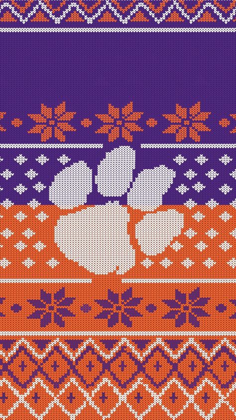 Clemson Wallpaper, Animal Wallpapers, Clemson Football, Christmas Wallpapers, Clemson Tigers, Animal Wallpaper, Christmas Wallpaper, Ugly Sweater, Tigers