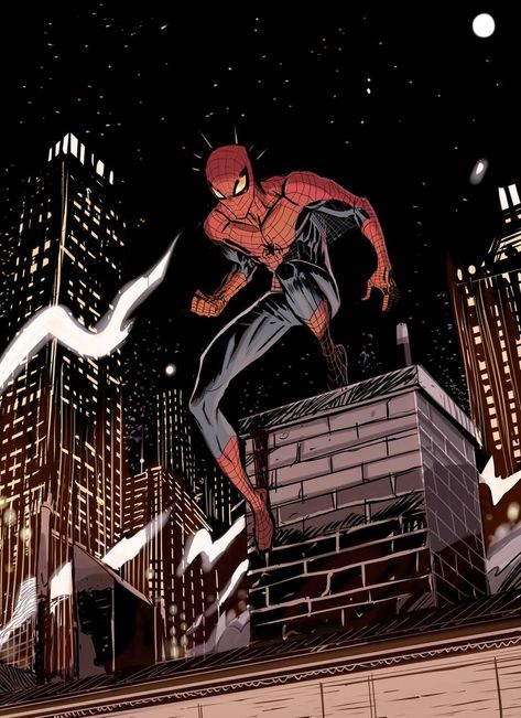 Spiderman by Dan-Mora on DeviantArt Dan Mora, All Spiderman, Spectacular Spider Man, Marvel Comic Books, Spiderman Comic, The Spider, Spiderman Art, Amazing Spiderman, Superhero Art