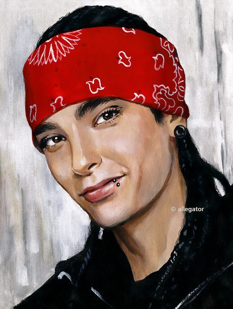 Tom by https://www.deviantart.com/allegator on @DeviantArt Tom Kaulitz Sketch, Tom Kaulitz Art, Tom Kaulitz Fanart, Painted Toms, Tokyo Hotel, Tokyo Hotels, Bill Kaulitz, Tom Kaulitz, Arte Sketchbook