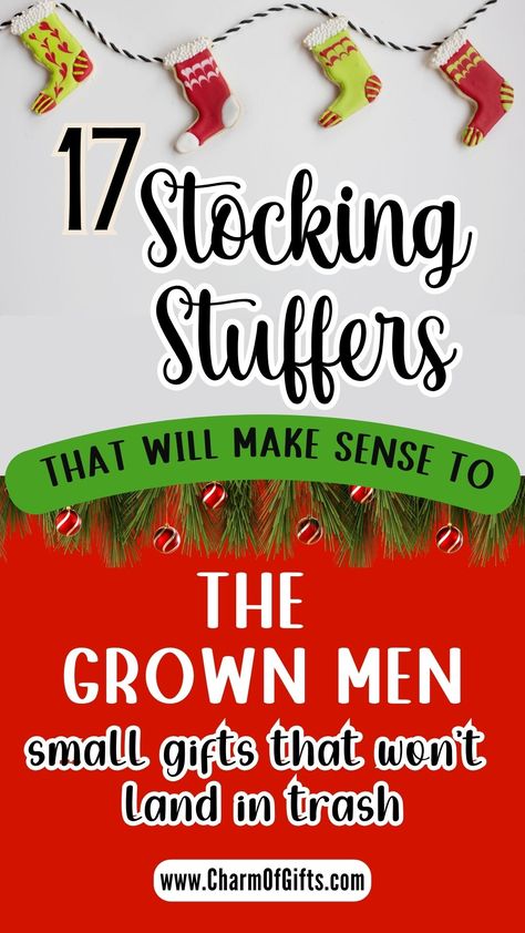 Small Stocking Stuffers That Grown Men Want for Christmas Small Stocking Stuffers, Gifts For Volunteers, Small Gifts For Men, Cheap Stocking Stuffers, Funny Stocking Stuffers, Stocking Stuffers For Adults, Stocking Stuffers For Teens, Diy Stocking Stuffers, Stocking Stuffers For Her