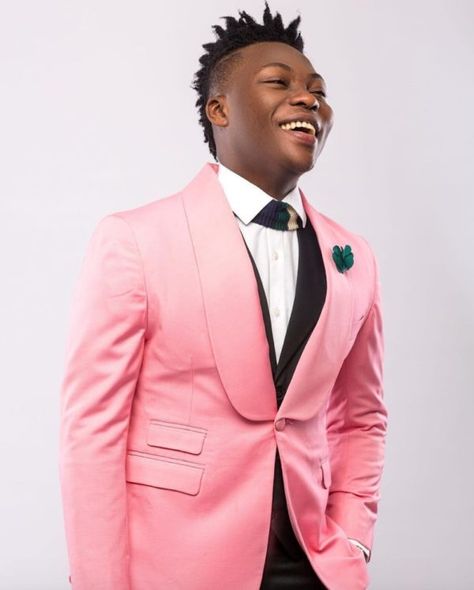 Reekado Banks Sparks rumours he’s Expecting a Child Reekado Banks, Pink Suit, The Creative Process, Looking Dapper, Debut Album, Creative Process, The Magicians, A Child, Entertainment News