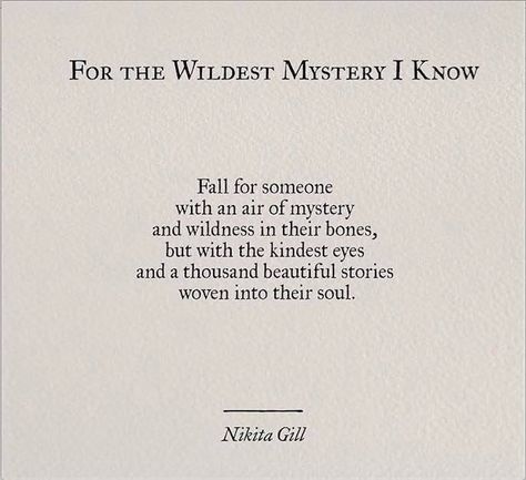 Nikita Gill - We have a deep heartfelt attachment that took years to nurture weathered by the storms of mundane daily challenges. We have woven stories that include each other and our family. The million acts of kindness exchanged. Exchange Of Power Quote, Mysterious Quotes, Collateral Beauty, Nikita Gill, Daily Challenges, Lee Pace, Poem Quotes, A Poem, Intp