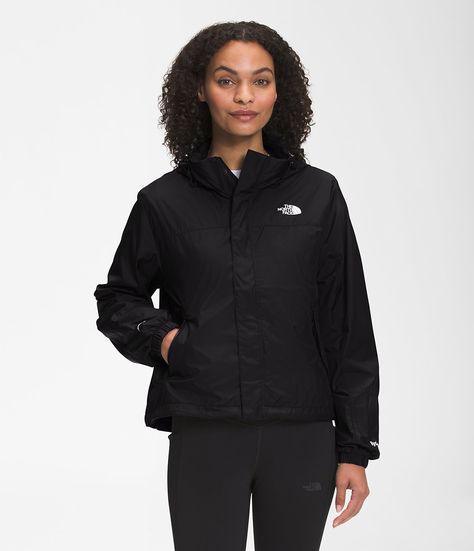 North Face Parka Woman, North Face Parka, Water Repellent Jacket, Windbreaker Jacket Women, Women's Windbreaker, Womens Windbreaker, Wind Jacket, North Face Women, Outdoor Wear