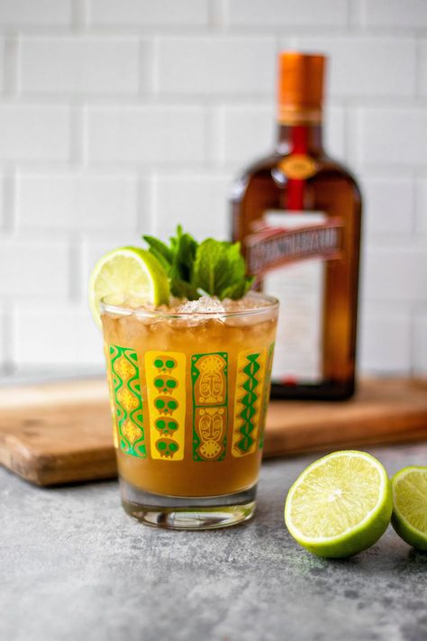 Best Mai Tai Cocktail Recipe | So Much Food Mai Tai Cocktail Recipes, Mai Tai Recipe, Mai Tai Cocktail, White Wine Sangria Recipe, Tiki Drink, So Much Food, Passion Fruit Curd, White Wine Sangria, Party Cocktails