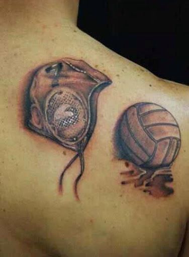 http://soflowaterpolo.blogspot.com/ Water Polo Tattoo, Waterpolo Tattoo Ideas, Waterpolo Tattoo, Polo Tattoo, Culinary Tattoos, Swim Gym, About Water, Purple Wallpaper Iphone, Hand Tattoos For Guys