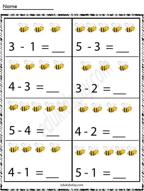 1st Grade Subtraction Worksheets - Printable for Free. Help your child learn subtraction with these fun and engaging worksheets. Includes a variety of problems to practice different subtraction Subtraction Worksheets Kindergarten, Free Subtraction Worksheets, Math 1st Grade, Subtraction Kindergarten, First Grade Math Worksheets, 1st Grade Math Worksheets, Printable Math Worksheets, Subtraction Worksheets, 1st Grade Worksheets