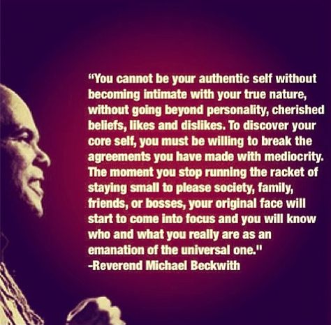 Dr. Michael Bernard Beckwith with a great quote. #michaelbeckwith #michaelbeckwithquotes #kurttasche Michael Beckwith, Spiritual Center, Soul Sunday, Spiritual People, Brainy Quotes, Likes And Dislikes, Beverly Hills California, Life Happens, Authentic Self