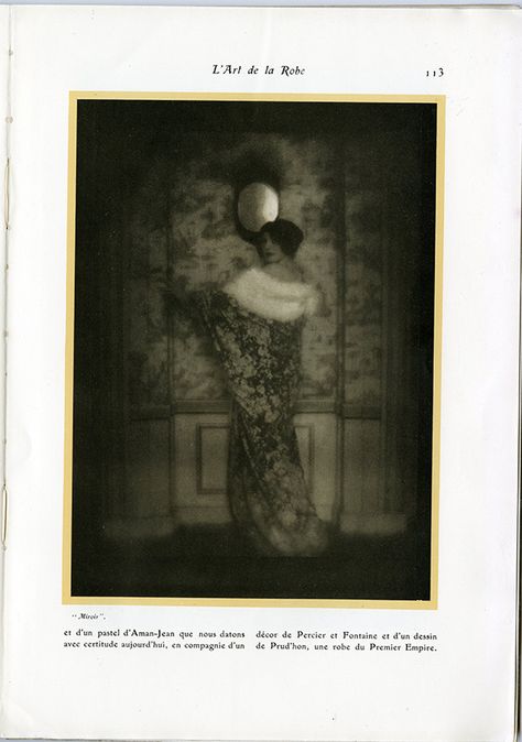 Steichen & Poiret: the first fashion photographs? » Material Mode Louis Daguerre, Paul Poiret, Edward Steichen, Berenice Abbott, 1910s Fashion, French Photographers, Magazine Art, Belle Epoque, Fashion Photoshoot