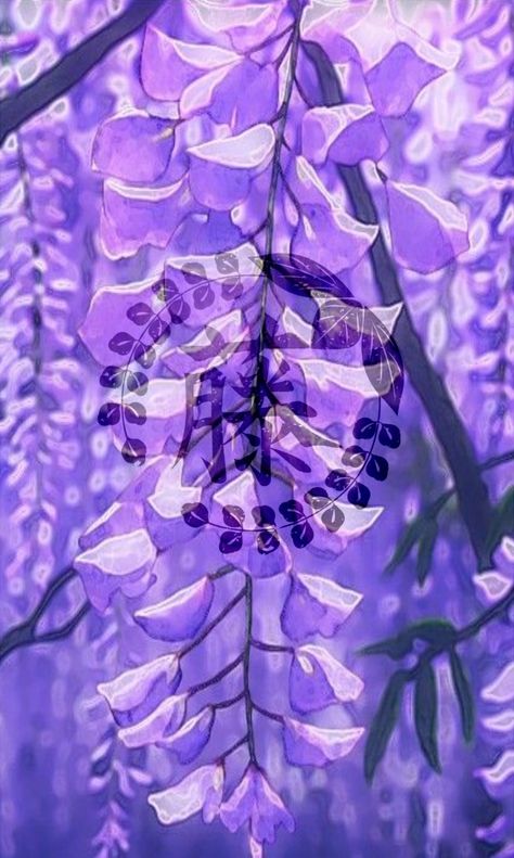 Purple Flowers Wallpaper, Lavender Aesthetic, Purple Trees, Anime Accessories, Wallpaper Animes, Arte Fantasy, Anime Scenery Wallpaper, Flower Backgrounds, Handsome Anime Guys