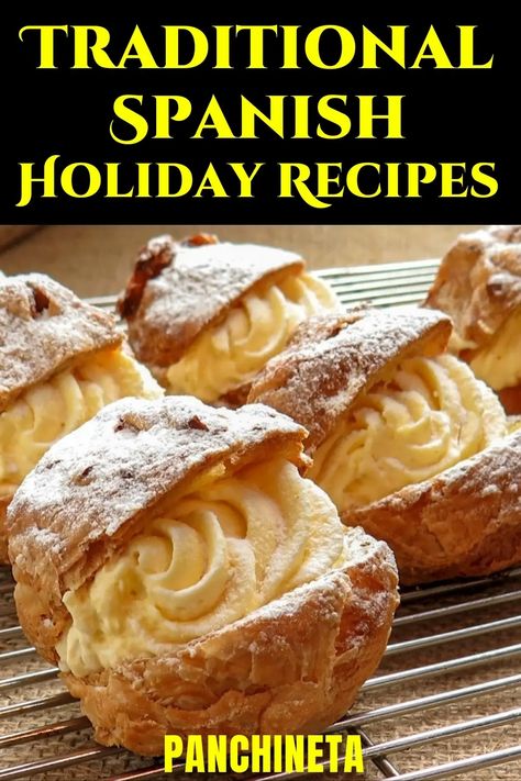 Authentic Recipes From Spain, Spanish Easter Recipes, Spanish Cuisine Recipes, Spanish Desserts Traditional, Andalusian Recipes, Spanish Recipes Authentic, Spanish Sweets, Desserts From Spain, Lisa Party