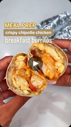 334K views · 29K reactions | I love a no stress ((high protein)) breakfast prep 🫱🏼‍🫲🏽 these can be anything you want them to be ❤️‍🔥 

This is just my chick fil a breakfast bowl recipe from Good Food Mood but made into a burrito 🤪

If you’re tired of guessing, spinning your wheels, or prepping food you don’t even enjoy—get all my realistic, easy meals in ONE spot + let’s crush our goals 😼💪🏼 makaylathomas . com 

#healthybreakfast #breakfastmealprep #mealprep #breakfastideas #mealideas #healthymeals #lowcarb #highprotein | MaKayla Kim Thomas | makayla_thomas_fit · Original audio Makayla Thomas Breakfast Recipes, Protein Breakfast Prep, High Protein Breakfast Prep, High Protein Meals Breakfast, Chick Fil A Breakfast, High Protein Breakfast Burrito, High Protein Breakfast Meal Prep, Meal Prep Breakfast Ideas, Makayla Thomas