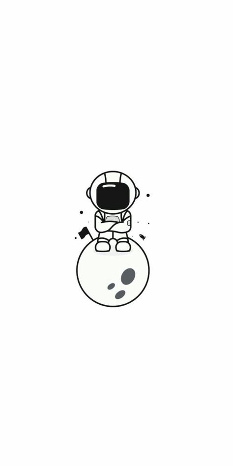 Mini Astronaut Drawing, Mini Astronaut Tattoo, Space Doodle Art, Astronaut Doodle, Mini Astronaut, Astronaut Drawing, Space Doodles, Astronaut Tattoo, Arte Doodle