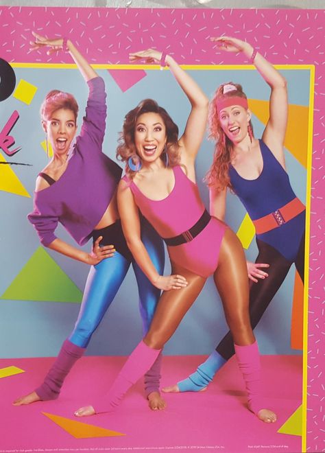 80s Fitness Fashion, 70s Exercise Outfit, 80s Aesthetic Workout, 80s Outfits Aerobic, 80s Pilates Costume, 70s Workout Aesthetic, 1980s Workout Fashion, 80s Yoga Outfit, 80s Workout Photoshoot