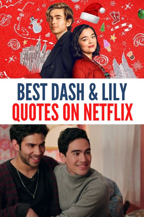 Dash And Lily Quotes, Dash And Lily, Dash Lily, Netflix Series, Ya Books, Book Show, Movie Quotes, Favorite Movies, Pop Culture