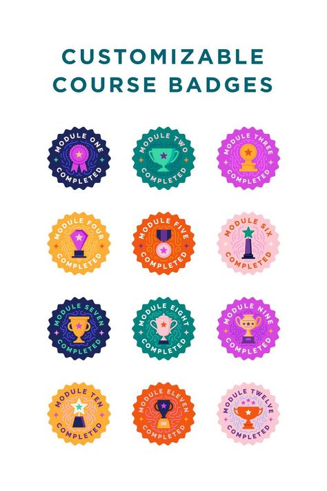 Digital Badge Design, Event Badge Design, App Badges, Custom Hard Hats, Badges Design, Custom Wall Stickers, Badge Icon, Hard Hat Stickers, Sticker Design Inspiration