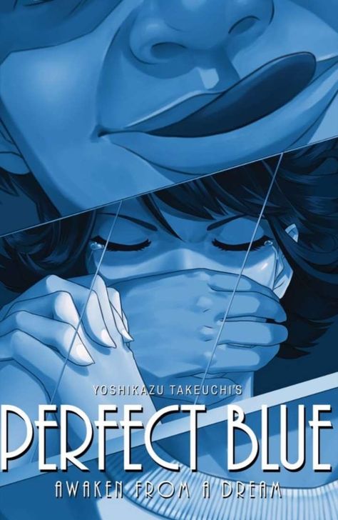 Satoshi Kon, Psychological Thriller, Japanese Movies, Perfect Blue, Blue Anime, Painting Subjects, Psychological Thrillers, Manga Covers, Light Novel