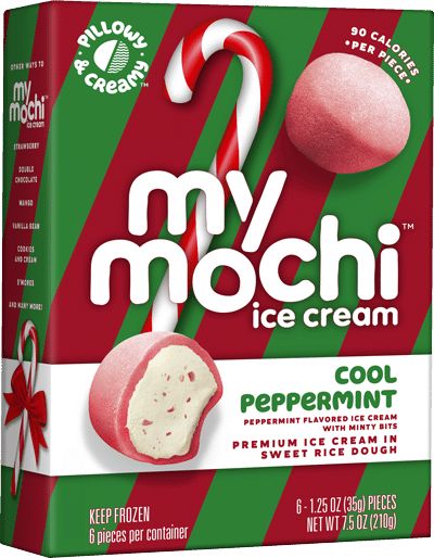 Seasonal - My/Mochi™ Ice Cream My Mochi, Frozen 6, Mochi Ice, Peppermint Ice Cream, Mochi Ice Cream, Ice Cream Sprinkles, Premium Ice Cream, Ice Cream Ingredients, Baking Kit