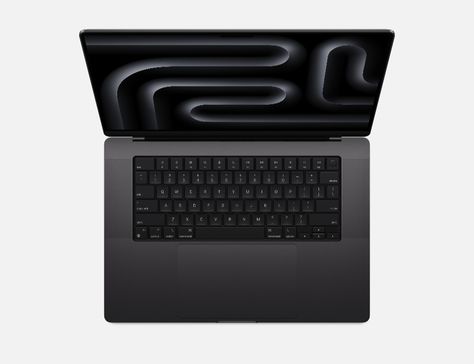 16-inch MacBook Pro - Space Black - Apple Macbook Black, Macbook Keyboard Cover, Black Mac, Macbook Pro Laptop, Macbook Keyboard, Apple Gift Card, Apple Gifts, Space Black, Black Apple