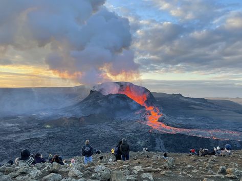 Summer Abroad, North Iceland, Erupting Volcano, Volcano Eruption, Lava Flow, Nordic Countries, Active Volcano, Iceland Travel, March 19