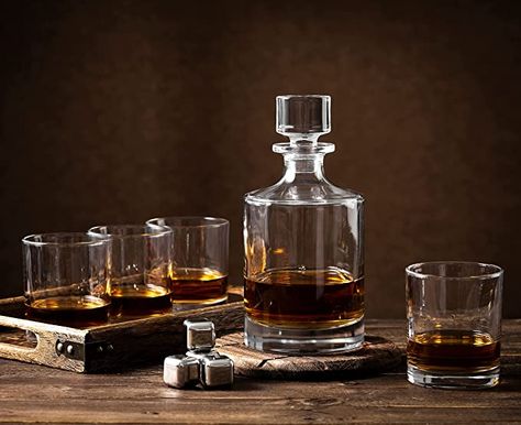 Women owned! Fathers day is coming! Whisky Decanter Set, Whisky Decanter, Whiskey Decanter Set, Whiskey Lover Gifts, Gifts For Men And Women, Liquor Decanter, Whiskey Drinks, Scotch Whiskey, Decanter Set