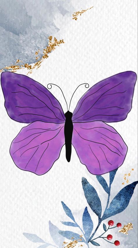 #butterfly #art #drawing #purple Butterfly Drawing Purple, Drawing Purple, Butterfly Art Drawing, Butterfly Drawing, Purple Butterfly, Butterfly Art, Easy Drawings, Butterflies, Purple