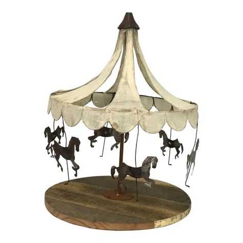 This is a charming Italian crafted carousel with horses. The piece looks vintage, serving as a reminder of lovely days in the park with your children. They are newly made and available in stock. Miniature Carousel, Mini Carousel, French Nursery, Etsy Halloween, Asian Vases, Rocking Horses, Soldering Jewelry, Modern Dollhouse, Carousel Horses