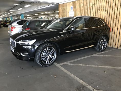 Volvo XC60 T8 Inscription Pro+ Onyx Black with Amber Leather Interior Volvo Xc60 Black, Volvo Cars, Volvo Xc60, Luxury Suv, Leather Interior, Super Cars, Volvo, Audi, Suv Car