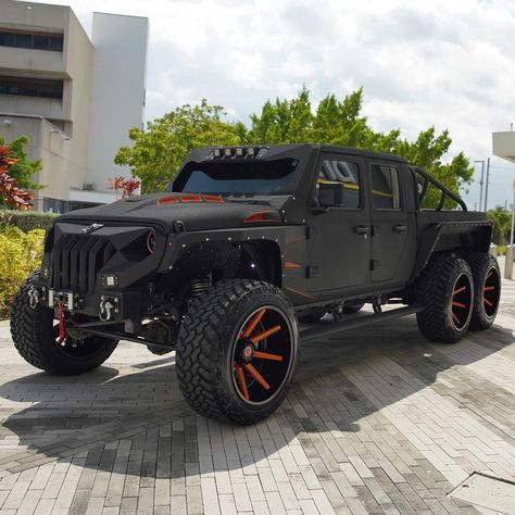 Apocalypse Truck, Sinister 6, Hellcat Engine, Orange Wheels, Cool Dirt Bikes, Jeep Jl, Trucking Life, Work Gear, Off Road Adventure