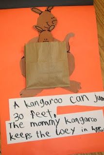 A simple, educational craft! Make a kangaroo pouch out of a brown paper bag! Kangaroo Craft, Zoo Preschool, Australia Crafts, Zoo Activities, My Father's World, Preschool Letters, Animal Activities, Brown Paper Bag, Letter A Crafts