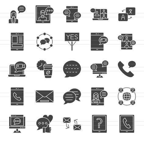 50 Discussion Glyph Icons Design Apps, Glyph Icon, Glyphs, Art Inspo, 50 %, Design, Art