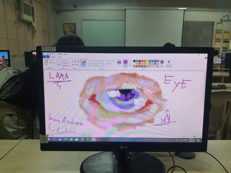 Ms Paint Tutorial, Paint 3d Microsoft Ideas, Ms Paint Drawings, Draw An Eye, Microsoft Paint, Computer Class, Ms Paint, Digital Drawings, Random Art