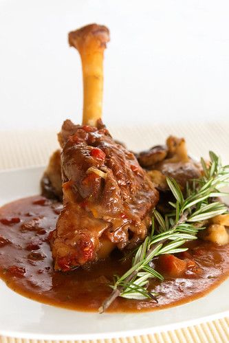 365 Days of Food: Braised Goat Shanks Goat Shank Recipe, Goose Recipes, Agriculture Photos, Goat Recipes, Braised Lamb Shanks, Pot Food, Food Experiments, Paleo Dishes, Goat Meat