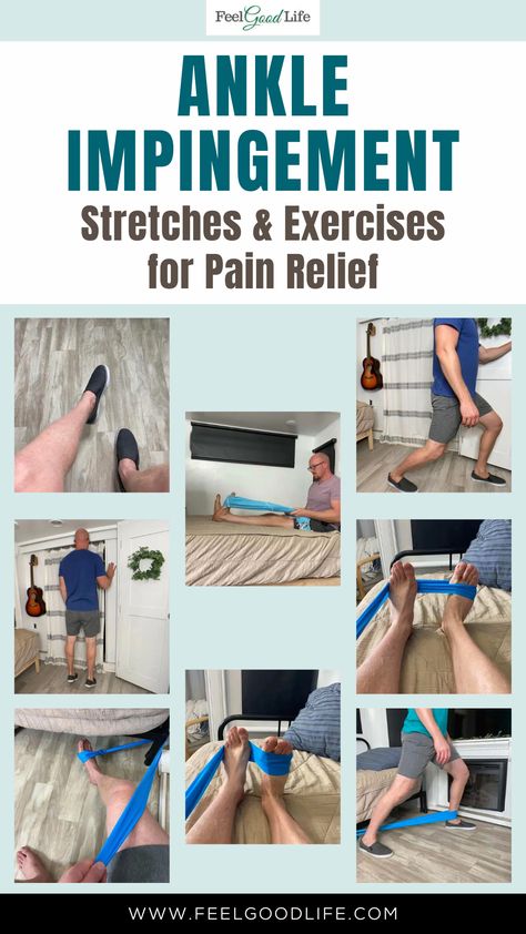 Discover how to relieve pain caused by ankle impingement with these easy-to-follow exercises. Ideal for anyone looking to increase ankle mobility, reduce discomfort, and regain freedom of movement. #AnkleImpingement #PainRelief #Stretches #Exercises #Mobility. Posterior Tibial Tendon, Ankle Pain Relief, Ankle Flexibility, Ankle Fracture, Ankle Exercises, Heel Pain Relief, Ankle Mobility, Foot Exercises, Calf Stretches