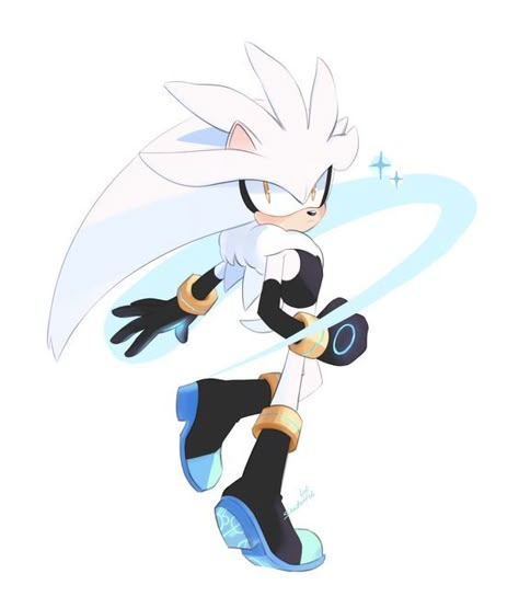 Silver Sonic Fanart, Silver The Hedgehog Fanart, Silver Fanart, Silver And Blaze, Silver Sonic, Sonic O, Sonic Silver, Sonic Prime, Shadow Sonic