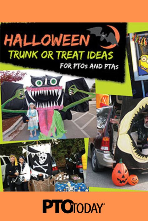 Winning Trunk Or Treat Ideas, Pto Events, Finding Dory Movie, School Holiday Shop, Halloween Trunk Or Treat, Teacher Appreciation Doors, Theme Baskets, Pto Today, Trunk Or Treat Ideas