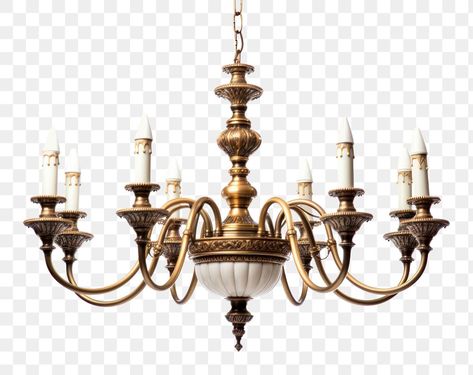 Candle Chandelier Hanging, Chandelier Png, Background Architecture, Candle Chandelier, Chandelier Lamp, Architecture Building, White Background, Candle Holders, Candles