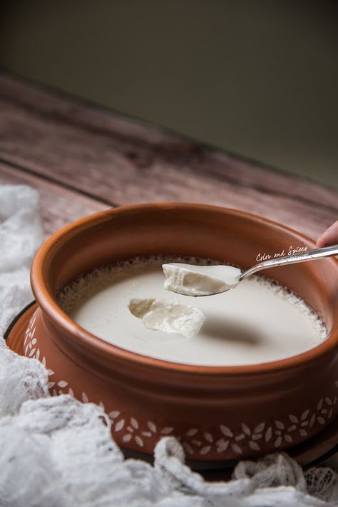 Curd Flavors, How To Make Curd At Home, Curd Rice Photography, How To Make Curd Rice, Desi Ghee Photography, Ancient Food, Milk Curd, 480x800 Wallpaper, Food Photography Dessert