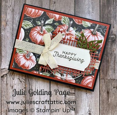 Stampin Up Rustic Harvest, Rustic Harvest Dsp, Fall Cards Handmade, Thanksgiving Cards Handmade, Autumn Paper, Thanksgiving Card, Harvest Thanksgiving, Thanksgiving Theme, Paper Craft Supplies