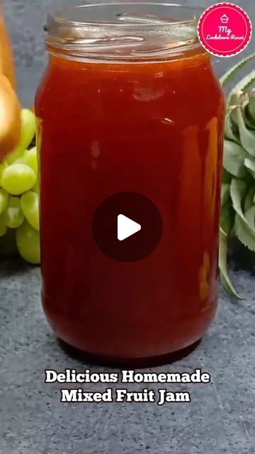 Mixed Fruit Jam, Breakfast Homemade, Mango Jam, Jam Recipes Homemade, Fruit Food, Fruit Jam, Homemade Jam, Stone Fruit, Mixed Fruit