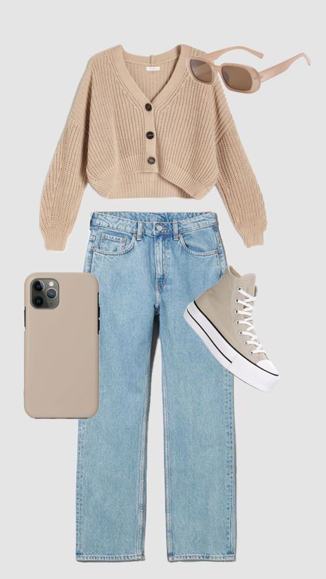 #nuetral#nuetraloutfit#nuetraloutfitinspo#beige#beigeoutfit#outfit#outfitinspo#fyp Fall Pastel Outfits, Taiwan Outfit, All Star Outfit, Hijab Fashion Summer, Cute Modest Outfits, Menu Planners, Everyday Fashion Outfits, Causual Outfits, Cute Comfy Outfits