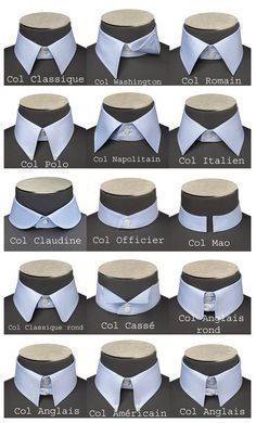 Different Types Of Collars, Tie A Necktie, Kemeja Lelaki, Cut Up Shirts, Tshirt Makeover, Siluete Umane, Design Moda, Idee Cosplay, Fashion Vocabulary