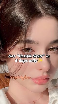 Get Clear Skin in 6 days only.#clearskin #innerspiritglow #clearskincare #shorts #glowingskin How To Get A Clear Skin, How To Get Clear Skin Naturally, Skin Glow Tips, Glow Tips, Beauty Hacks Skincare, Natural Glowing Skin, Good Skin Tips, Plant Based Skincare, Celebrity Skin