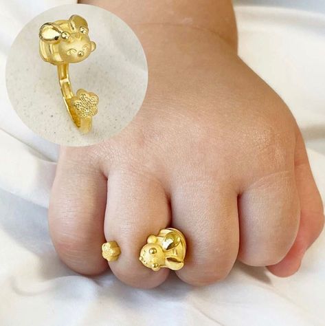 Baby gold bangles