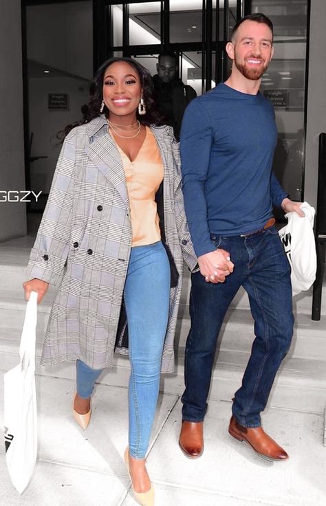 Terms And Conditions Declan, Declan And Iris, Interracial Celebrity Couples, Interracial Couples Bwwm, Tamron Hall, Black Woman White Man, Interracial Family, Swirl Couples, Interracial Wedding