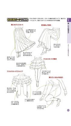 Long Skirt Drawing Reference, Long Skirt Drawing, Art Tutorial Digital, Tutorials Art, Manga Tutorial, Manga Drawing Tutorials, Tutorial Ideas, Clothing Design Sketches, Drawing Anime Clothes