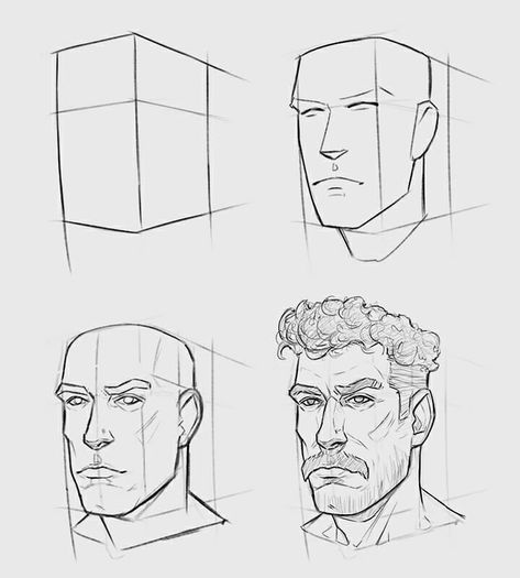 Sam Peterson on Instagram: “Here's a little tutorial showing how I think about perspective and construction when drawing heads. First I imagine the general perspective…” Head In Perspective, Head Perspective, Draw Head, Draw Anatomy, Head Construction, Human Anatomy Reference, Anatomy References, One Point Perspective, Anatomy Tutorial