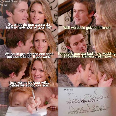 - 9x13 | One Tree Hill #o23thseason9 | Instagram Clay One Tree Hill, Quinn One Tree Hill, Three Hills, Adoptive Mother, Tv Land, Tree Hill, One Tree Hill, August 12, Big Wedding