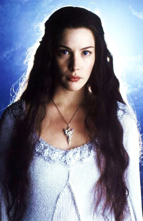 Arwen | The One Wiki to Rule Them All | Fandom Luthien Aesthetic, Arwen Hairstyle, Arwen Makeup, Arwen Icon, Arwen Aesthetic, Arwen Lord Of The Rings, Liv Tyler Style, Lotr Arwen, Arwen Lotr